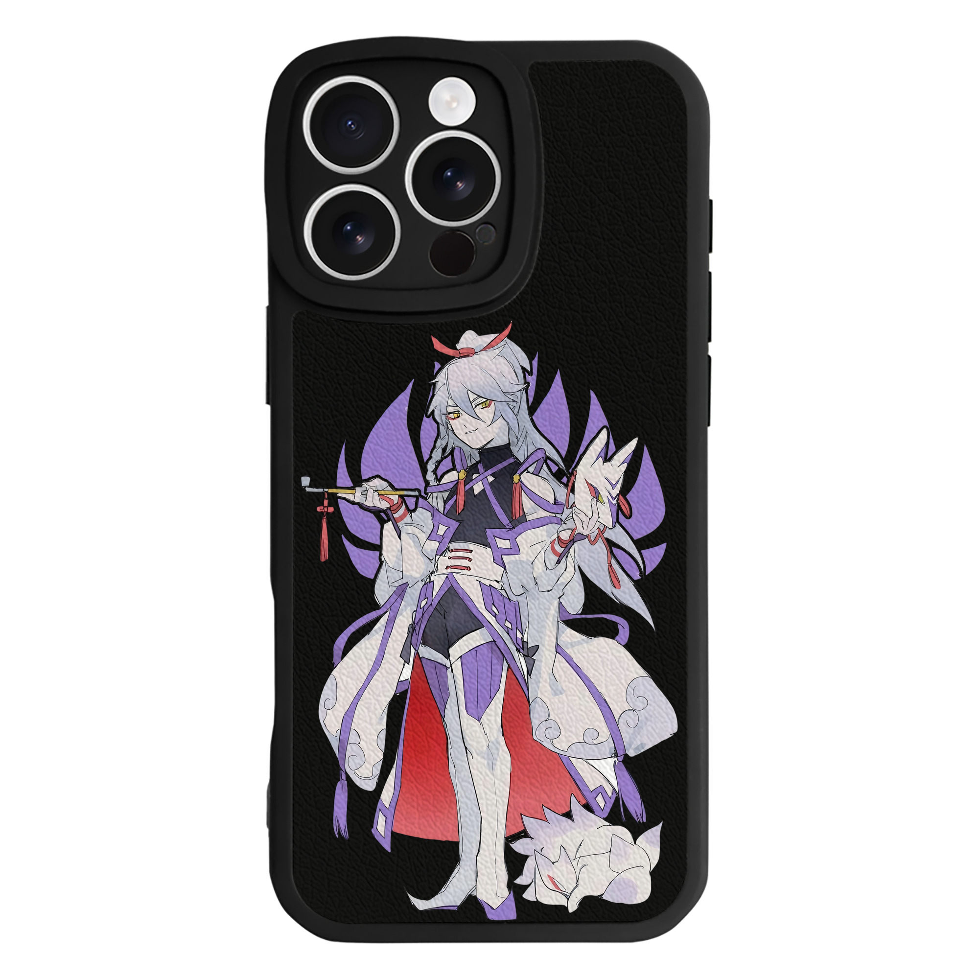 （画像用） 妖怪ウォッチ Yo-kai Watch 【iPhone 16シリーズ対応】シリコンスマホケース（レザー調） 材質：シリコン